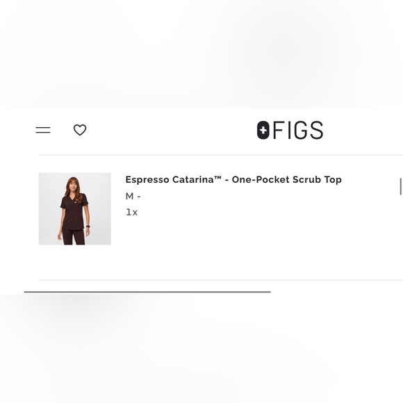 Espresso Figs Women’s Scrub Set - Picture 5 of 6